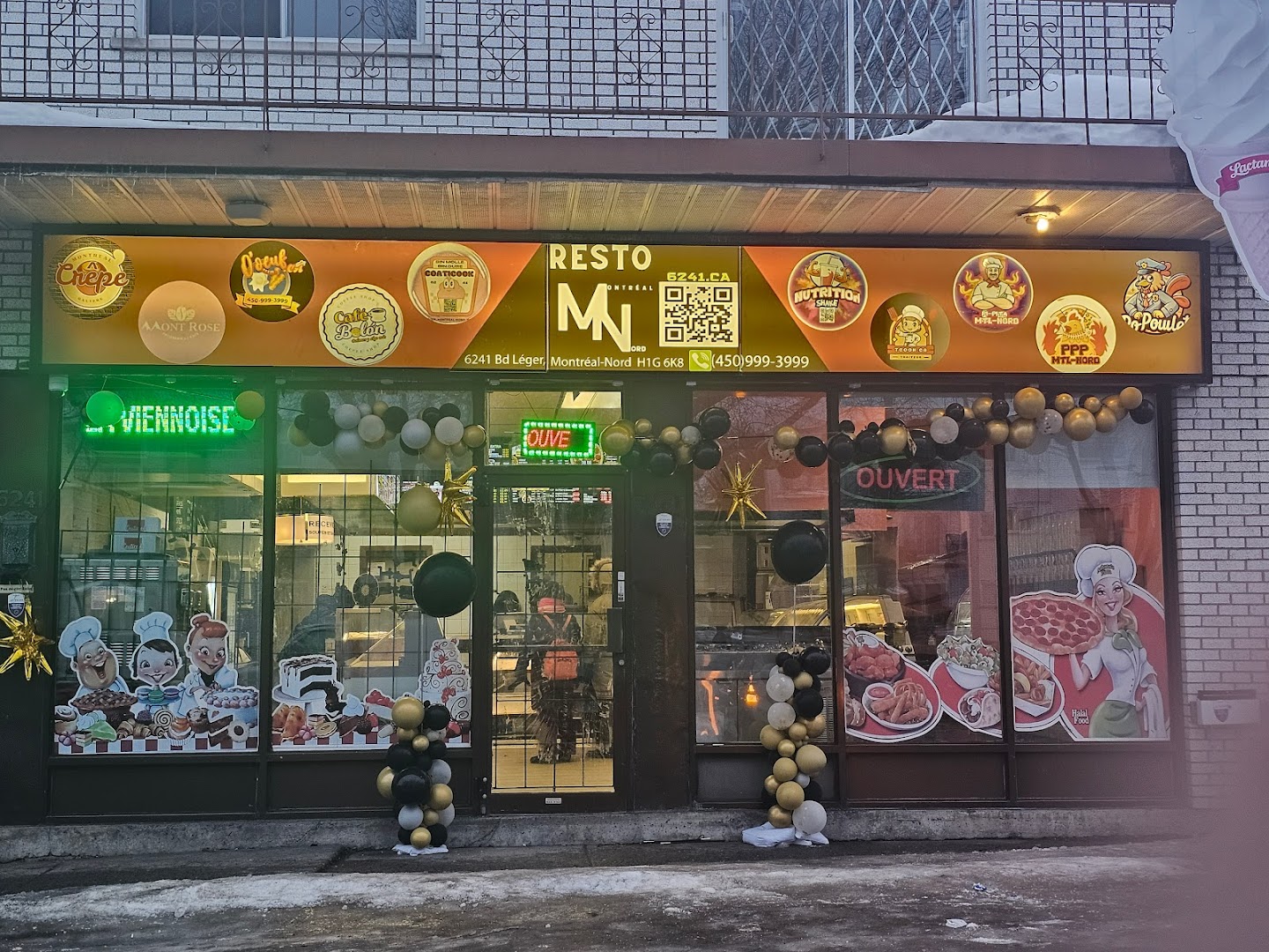 OOEUF déjeuner 24/7 Montréal-Nord