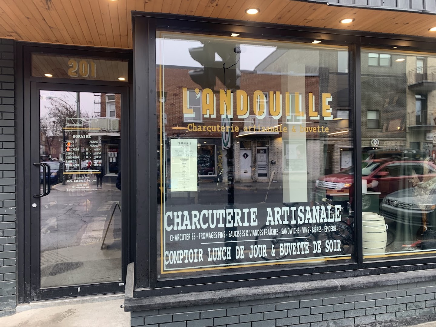 L&rsquo;Andouille – Charcuterie de jour & Buvette de soir