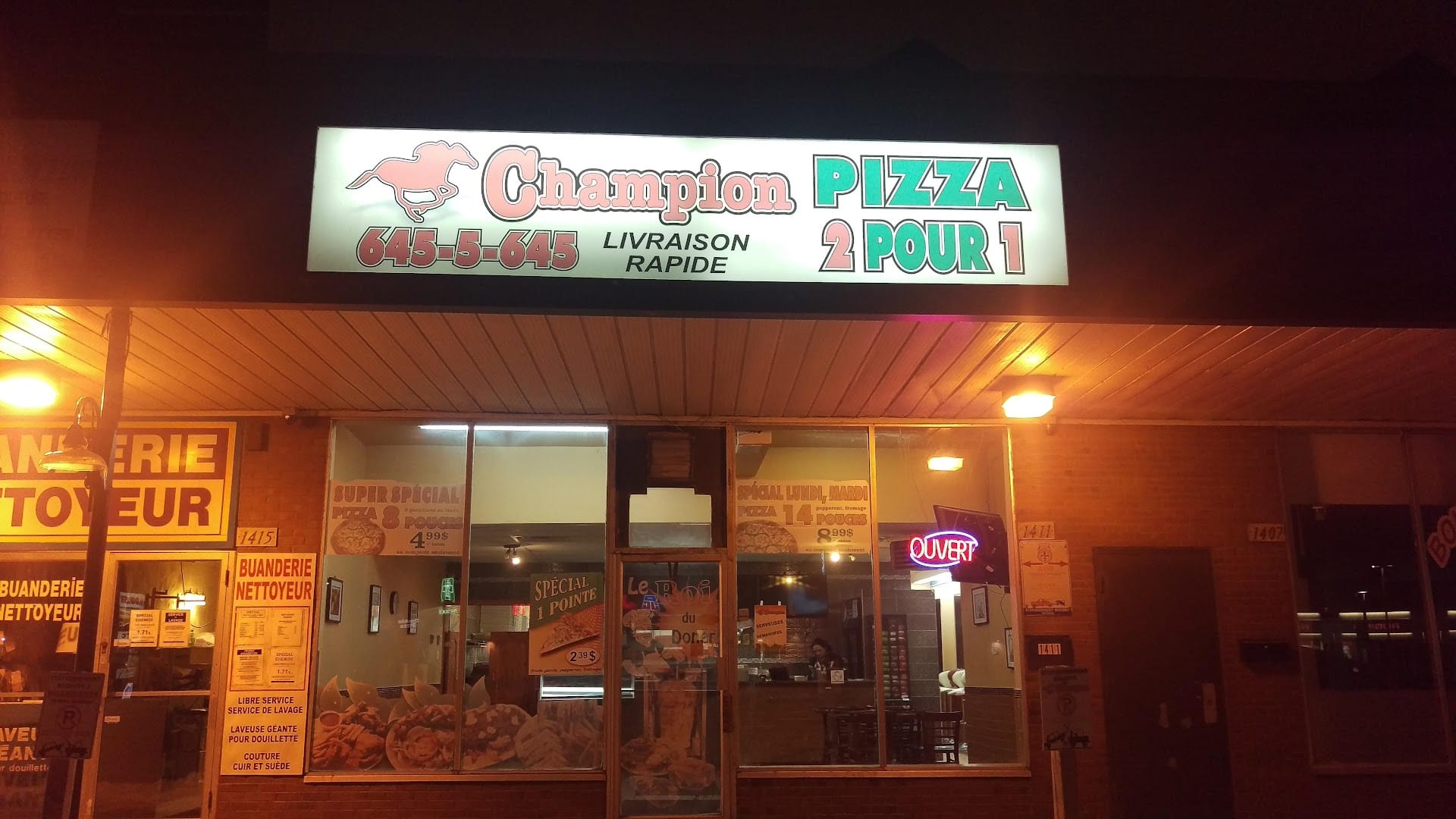 Champion 2 Pour 1 Pizza Montréal